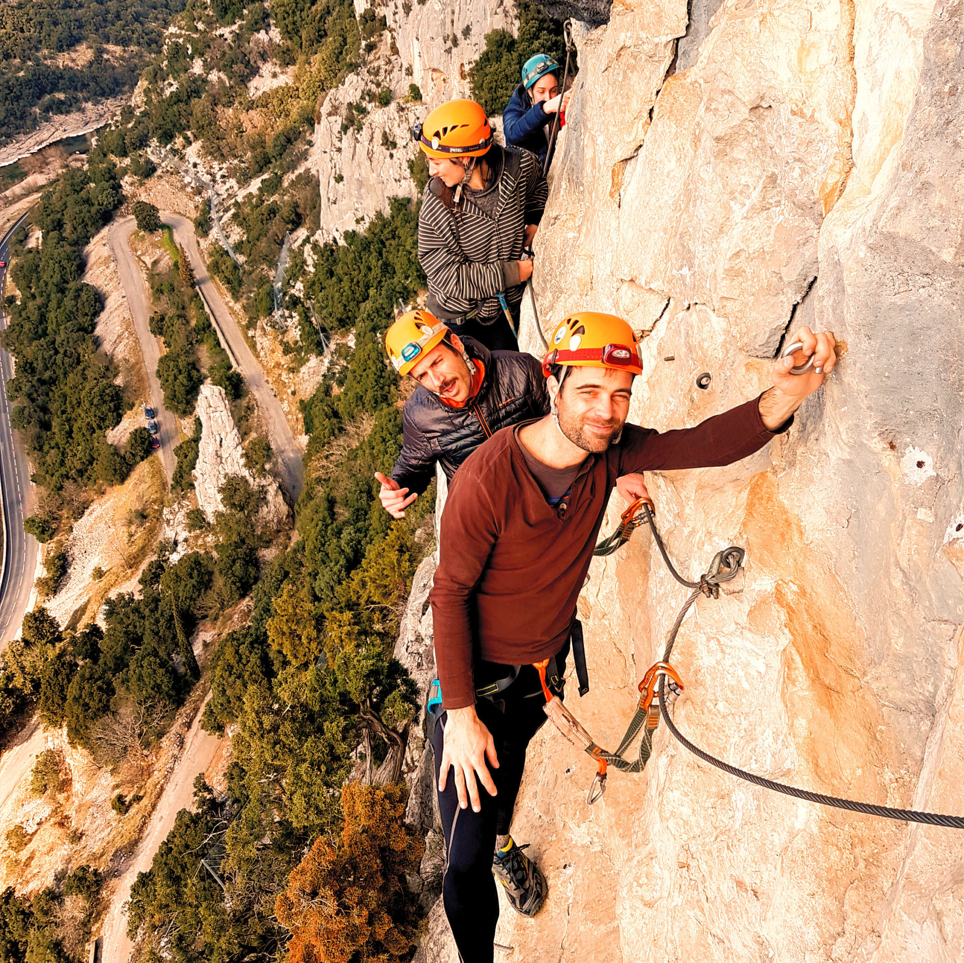 Via ferrata Herault
