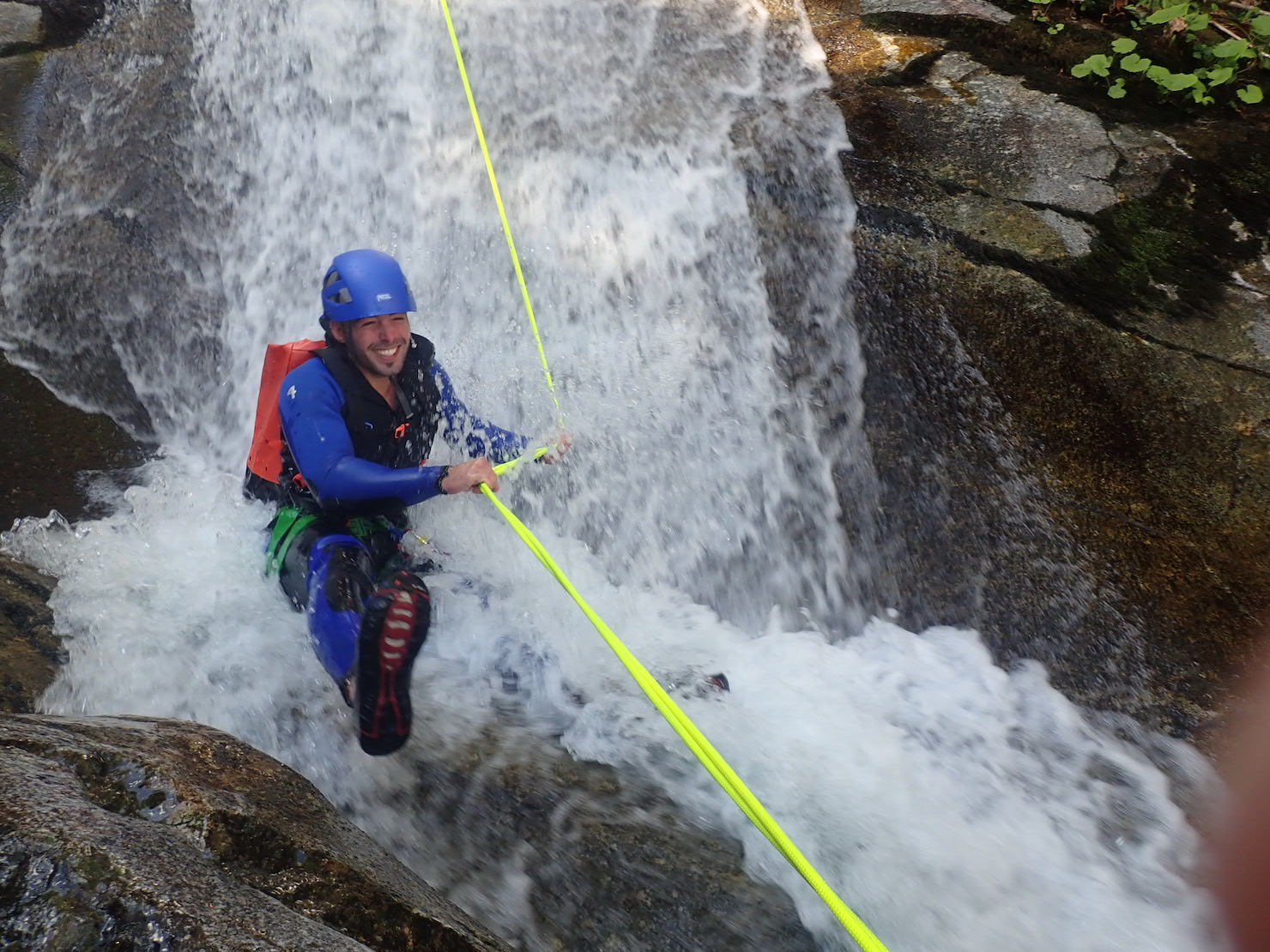 Tapoul toboggan rappel