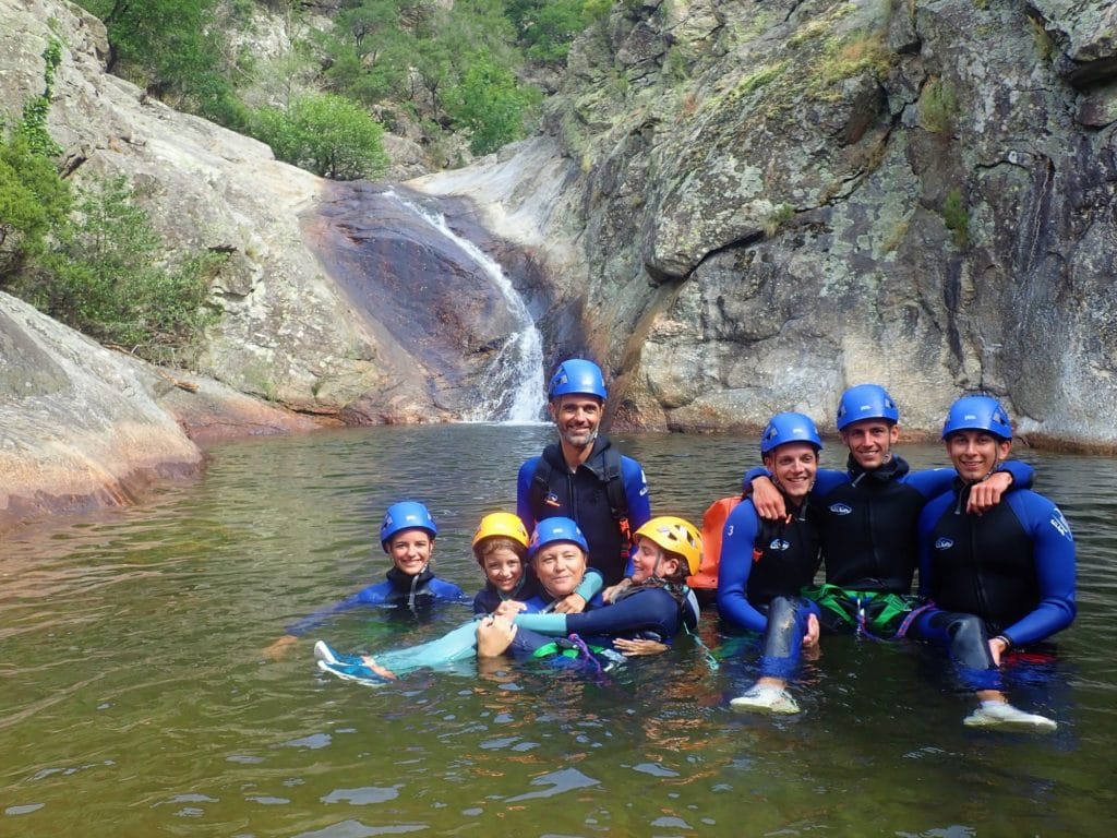 Le canyon du Rec grand et ses nombreux toboggans naturels