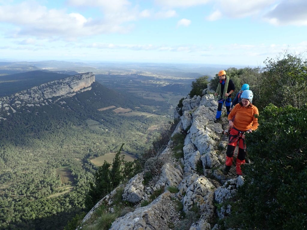 Rando-rappel proche de Montpellier :