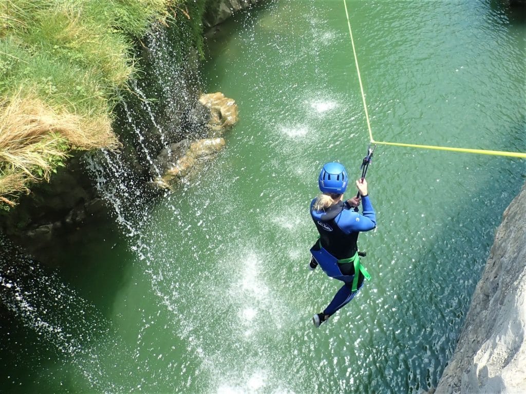 Canyoning dans l'Hérault