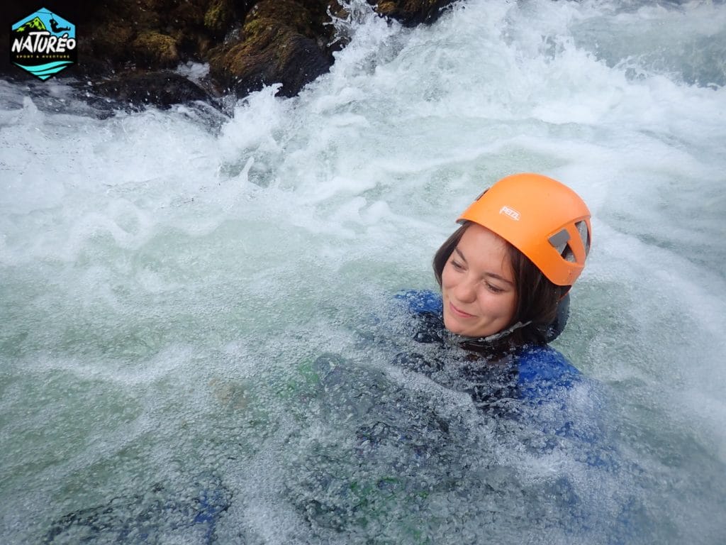 Nage en eau vive dans le canyon du diable !