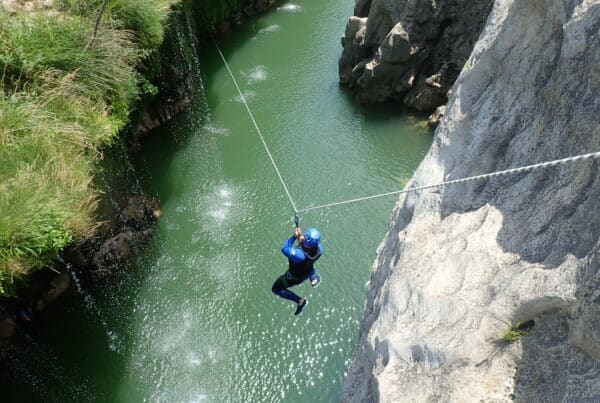 Sortie canyoning près de Montpellier, le canyon du diable !