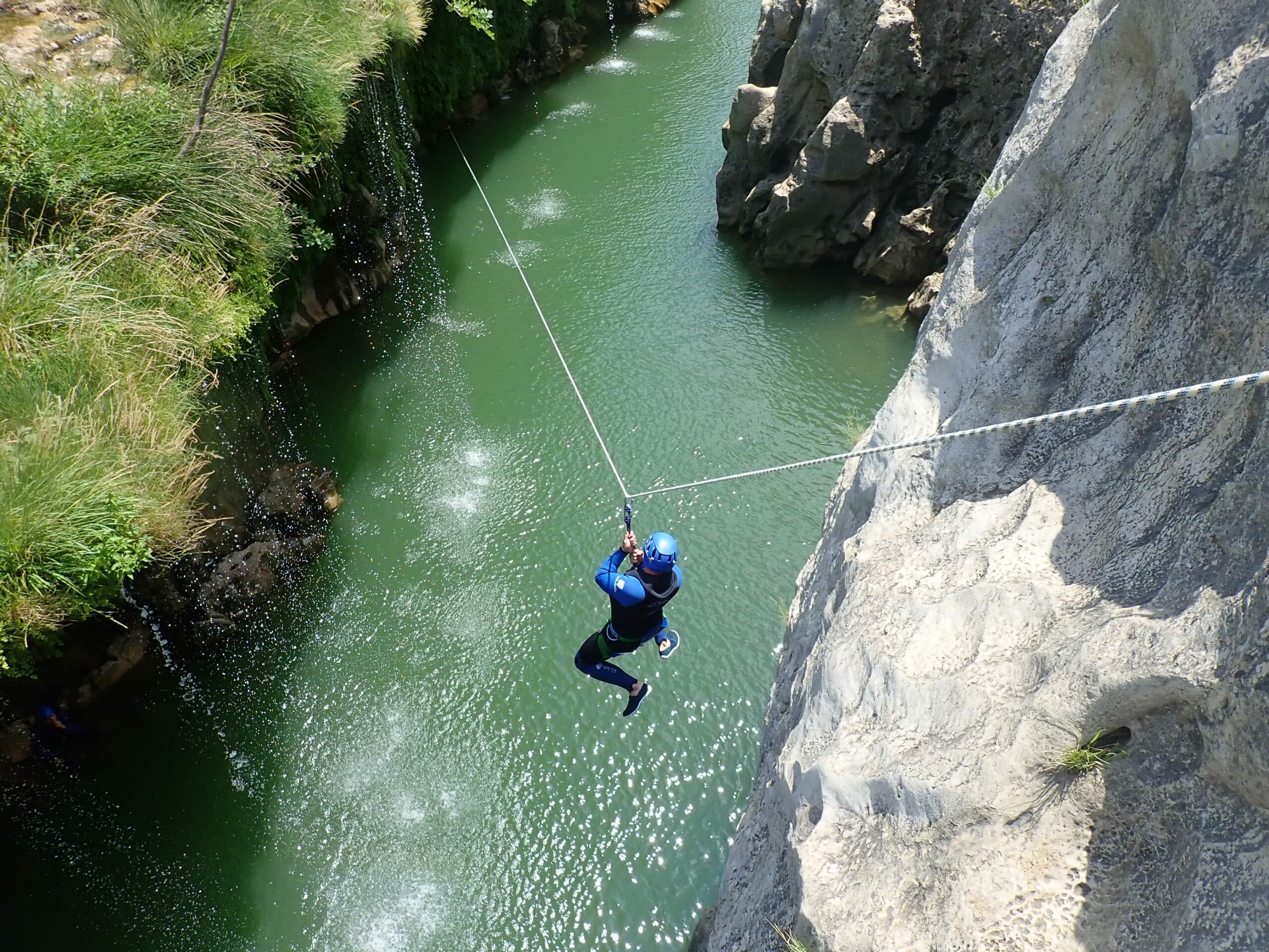 Sortie canyoning près de Montpellier