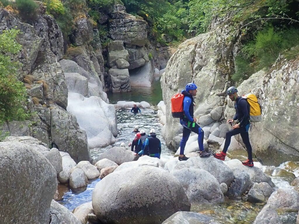 Sorties canyoning en Cévennes avec le canyon du tapoul !