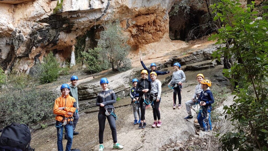 Parcours Aventure du Joncas : Rappel, via cordat, tyrolienne et initiation escalade !