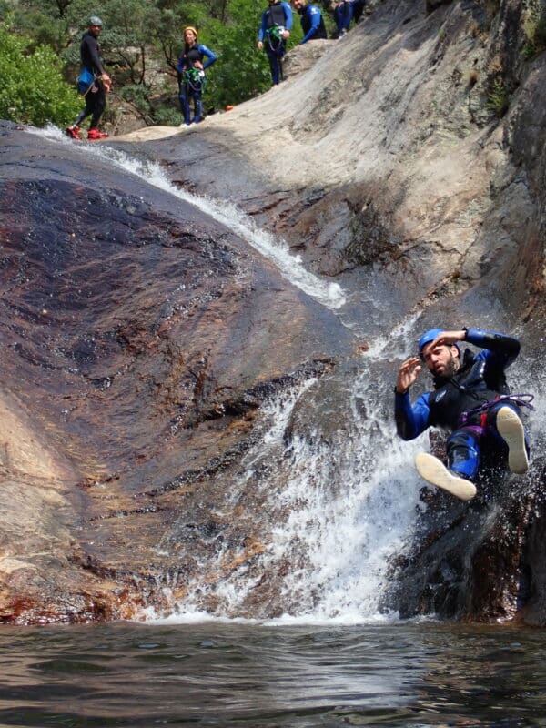 Canyoning Hérault : le canyon du Rec grand