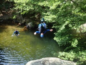 Carte cadeau canyoning Hérault: Le canyon du Rec Grand