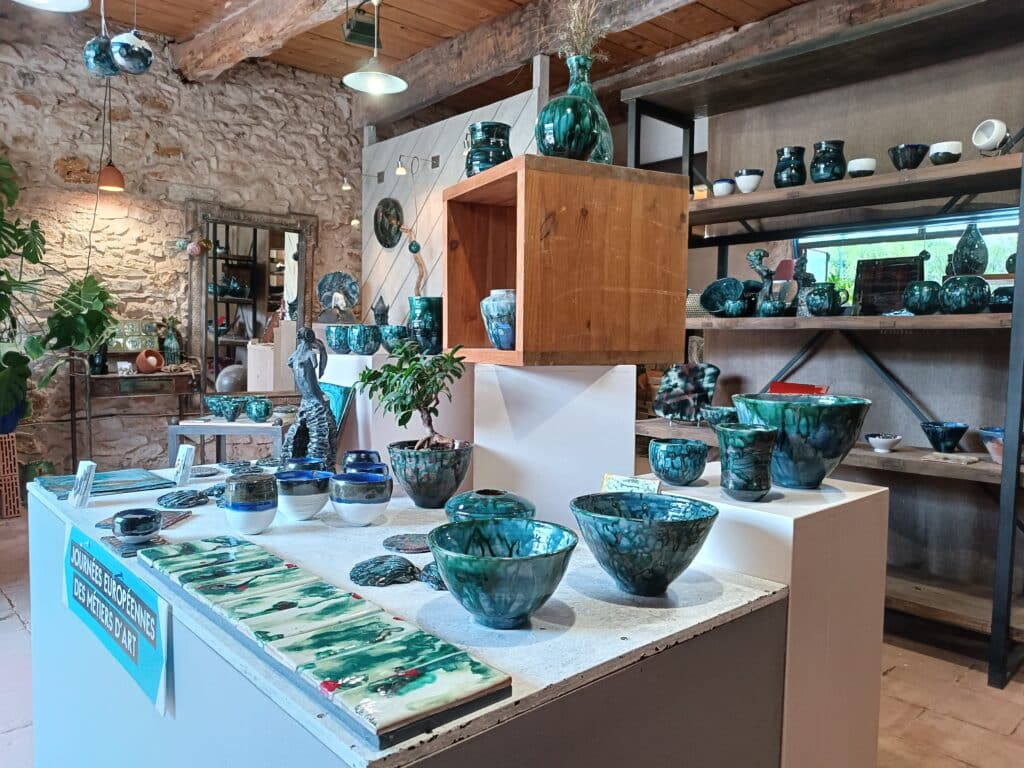 Pottenbakkersatelier in Saint-Jean-de-Fos