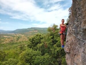 Via ferrata les balcons de l'Orb